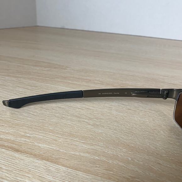 Oakley Boomstand OX5042-0352 Pewter Silver Eyeglasses 52-19-140 FRAMES ONLY - Picture 4 of 9